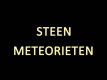 Steen-meteorieten